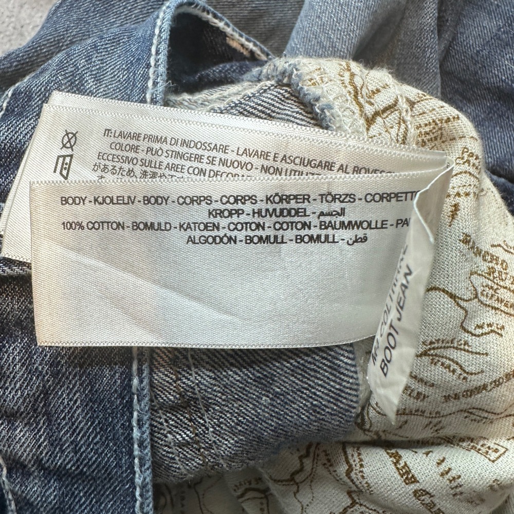 Ariat M4 Jeans Mens 38x36 Blue Coltrane Relaxed Boot Cut Durango 10017511 Denim - Picture 4 of 10